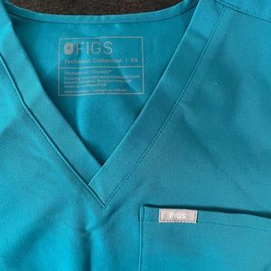 Pacific blue figs scrub set XS/P